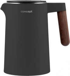 Bouilloire électrique Concept RK3305 Norwood 1,5 l, gris foncé