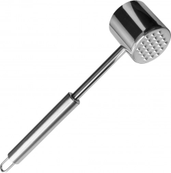 Attendrisseur à viande inox double face LUXY 27 cm