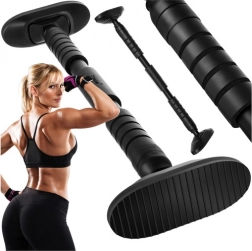 Barre de traction extensible pour encadrement de porte TRIZAND, acier, charge maximale 180 kg