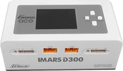 Chargeur intelligent double Gens Ace iMARS D300 AC/DC 300 W pour batteries RC