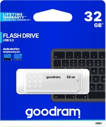 Clé USB GOODRAM UME2 32 Go USB 2.0 blanche