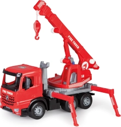 Lena camion-grue Mercedes Actros rouge 70 cm