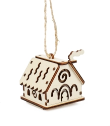 La magie du bois petite maisonnette aux vaguelettes