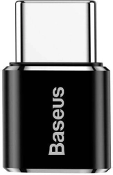 Baseus adaptateur Micro USB vers USB‑C OTG, noir