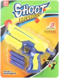Pistolet à projectiles en mousse pour enfants