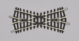 Piko Croisement 30° avec traverses en bois