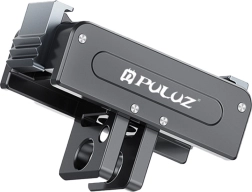 Support métallique magnétique pour dji osmo – support à dégagement rapide puluz (noir)