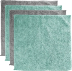 Lingettes microfibre pour cuisine, lot de 4 pièces