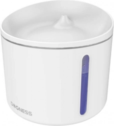 fontaine intelligente pour chiens et chats 1 l DOGNESS blanche