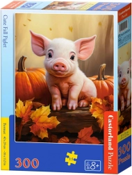 Puzzle 300 pièces — adorable porcelet d’automne – Adorable porcelet d’automne
