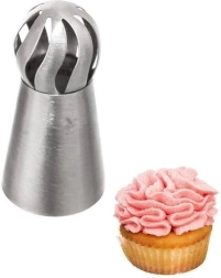 Douille pâtissière twist en acier inoxydable