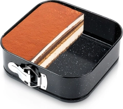 Moule à pâtisserie carré granit extensible 20 × 20 × 6,8 cm