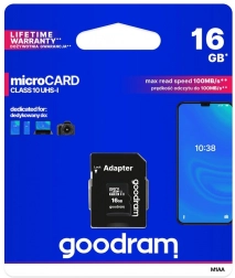Carte mémoire Goodram microSD 16 Go