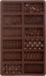 Moule en silicone pour chocolat 27,5 × 17 cm