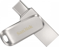 SanDisk Ultra Dual Drive Luxe 64 Go USB 3.1 Type‑C / USB‑A 150 Mo/s