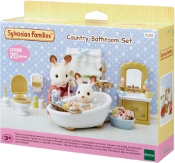 Salle de bain rustique SYLVANIAN FAMILIES – set d’accessoires
