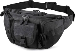 Bq63 pochette tactique banane noire