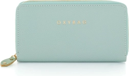 Portefeuille femme Mony L couleur menthe