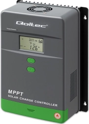 Régulateur de charge solaire mppt 60a avec capteur de température, 12v/24v, lcd, bluetooth, application, pour gel et lifepo4