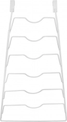 Support suspendu blanc en métal pour couvercles ORION