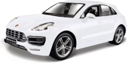 Porsche Macan modèle de voiture Bburago 1:24 de couleur blanche