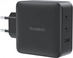 Chargeur secteur Choetech PD8005 GaN 100 W avec USB‑C et USB‑A