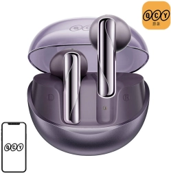 Écouteurs sans fil TWS QCY AilyBuds Clear T32 – Violet