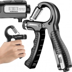 Renforceur de prise réglable 10–60 kg avec compteur – noir