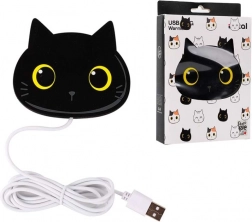 chauffe-boisson USB avec tasse à motif chat