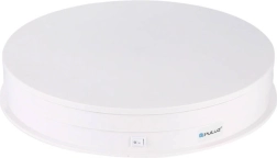 Plateau tournant photographique électrique PULUZ 30 cm USB blanc