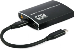 Adaptateur USB-C vers 2x HDMI 4Kx2K audio