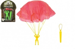 Parachutiste volant avec parachute – figurine 9 cm