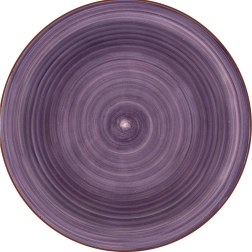 Assiette creuse Lamart Happy violette