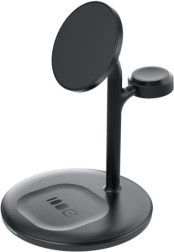 Chargeur sans fil magnétique MagScape 3‑en‑1 MagSafe noir