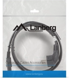 Câble d’alimentation pour ordinateur portable Lanberg 1,8 m - Schuko vers IEC C5
