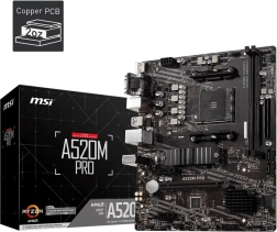 Carte mère MSI A520M PRO mATX pour AMD