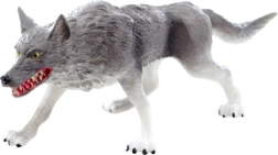 Figurine de loup en plastique