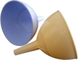Entonnoir en plastique avec filtre 10 cm
