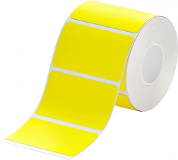 Étiquettes d’impression bicolores Niimbot 50×30 mm jaunes