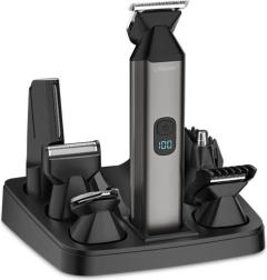 Kit de coupe de cheveux 6-en-1 USB