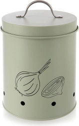 Boîte métallique verte pour légumes et fruits Greenish 2,4 l