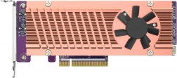 Carte d’extension QNAP QM2-2P-384A pour 2× SSD M.2 NVMe (PCIe 3.0 x8)