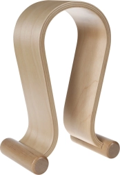 Support pour casque chêne clair