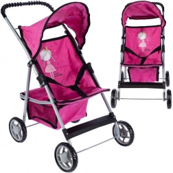 Poussette pour poupées Little Princess Rose