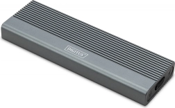 Boîtier USB‑C 3.1 Gen 2 en aluminium pour SSD M.2 NVMe et SATA, installation sans outil