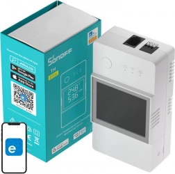 Interrupteur Wi‑Fi intelligent Sonoff THR316 pour la surveillance de la température et de l’humidité – TH Elite