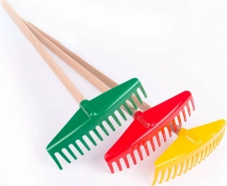 Lena râteau pour enfants avec manche en bois 60 cm