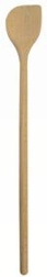 Cuillère en bois ronde avec coin 35 cm en hêtre
