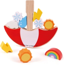 Jeu d’équilibre en bois Météo BIGJIGS TOYS