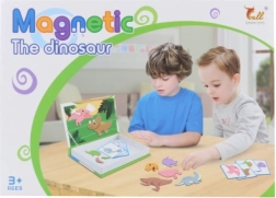 Jeu éducatif magnétique Dinosaures